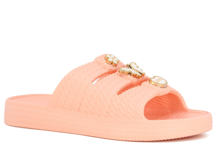 Apella Zenne E800-9 Başak Örgülü Lux Eva Terlik Pudra - 4