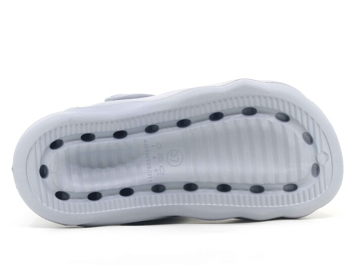 Apella Zenne E800-18 Salsa Taşlı Eva Cross Terlik Buz Grisi - 3