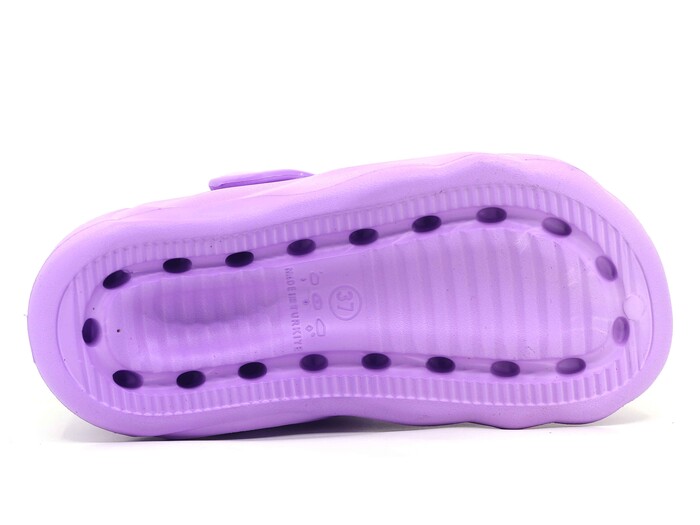 Apella Zenne E800-18 Salsa Taşlı Eva Cross Terlik Lila - 3