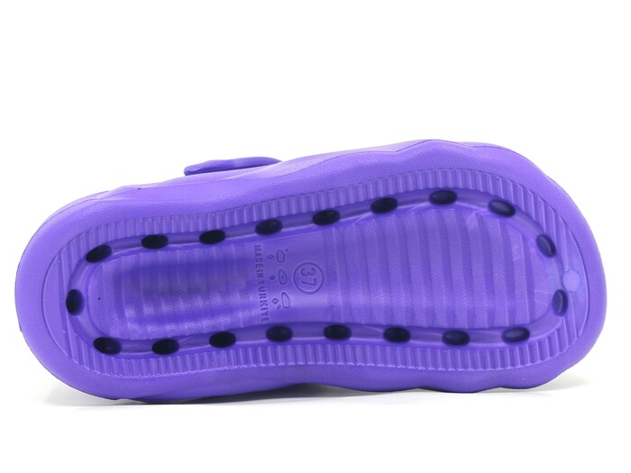 Apella Zenne E800-18 Salsa Taşlı Eva Cross Terlik Mor - 3