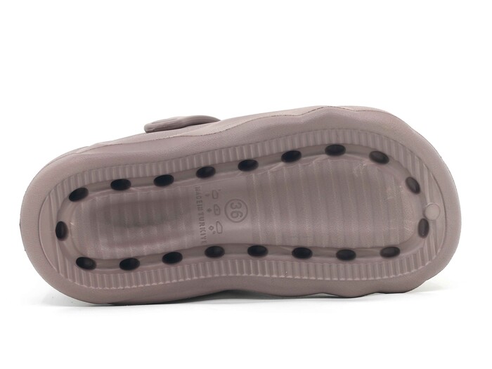 Apella Zenne E800-18 Salsa Taşlı Eva Cross Terlik Vizon - 3