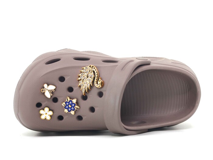 Apella Zenne E800-18 Salsa Taşlı Eva Cross Terlik Vizon - 2