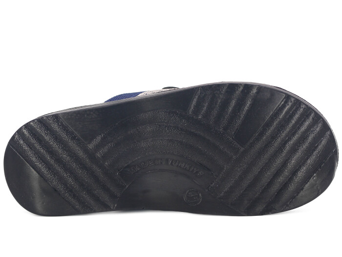 Aris Merdane 10201 Halatlı Günlük Terlik Lacivert - 3