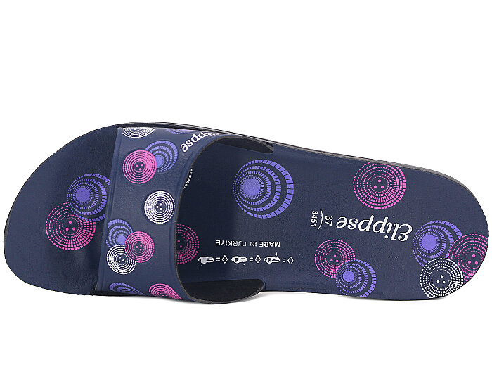 Aris Zenne 5225 Relix Elips Günlük Terlik Lacivert - 2