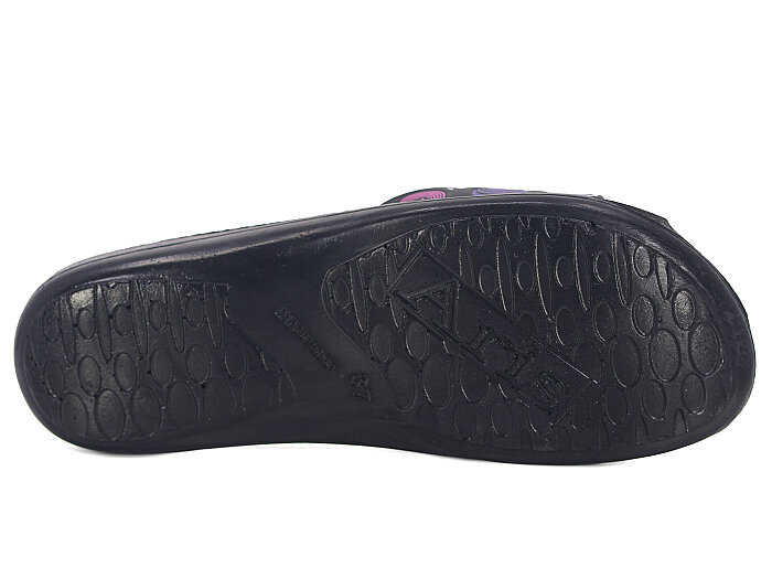 Aris Zenne 5225 Relix Elips Günlük Terlik Siyah - 3