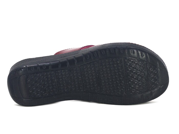 Aris Zenne 5759 Günlük Terlik Bordo - 3