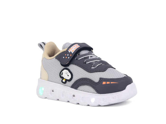 Armix Bebe 015 Deep Işıklı Anorak Spor Ayakkabı Buz - Füme - Armix