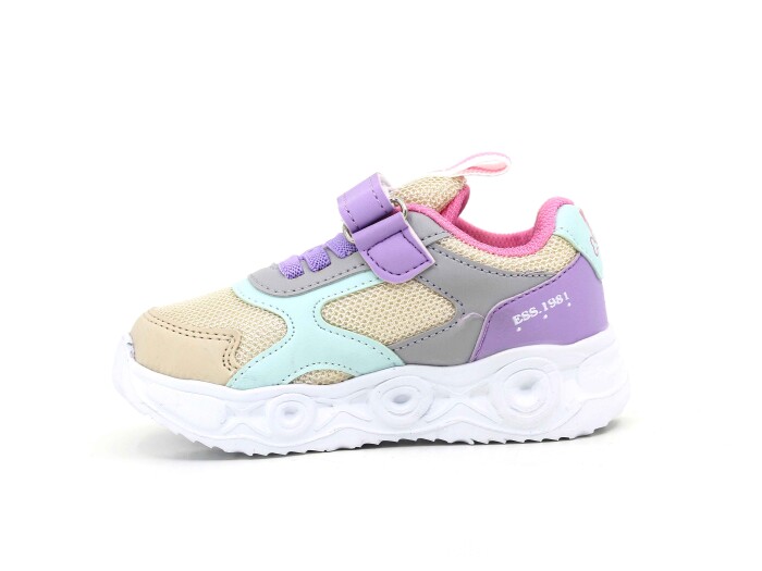 Armix Bebe 1115 Deep Işıklı Anorak Spor Ayakkabı Bej - Su Yeşili - Armix (1)