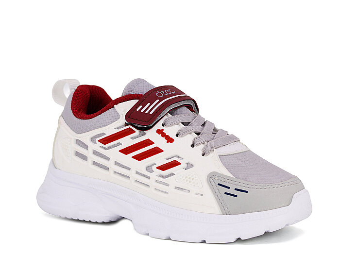 Armix Filet 404 Deep Cilt Spor Ayakkabı Beyaz - Bordo - Armix