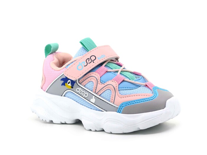 Armix Patik 011 Deep Anorak Spor Ayakkabı Pembe - Mavi - Thumbnail