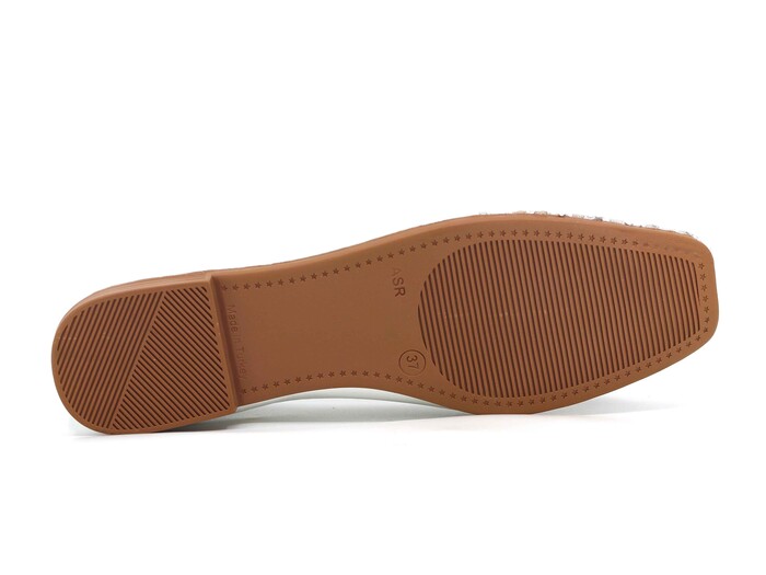 Arnas Zenne Fiyonklu Babet Ayakkabı Beyaz - 3