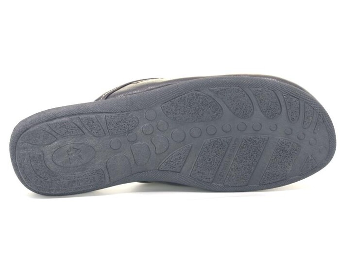 Asos Merdane AS001 Deri Kışlık Ev Terliği Kahve - 3