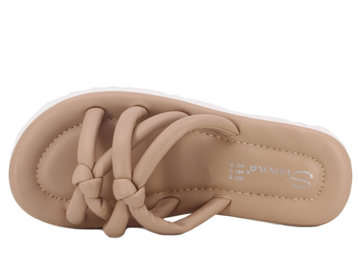 Asos Zenne AS04 Günlük Terlik Bej - Asos (1)