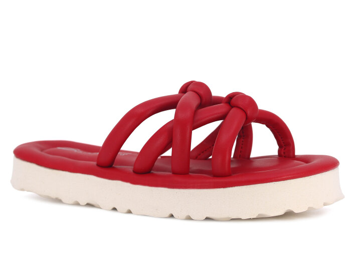 Asos Zenne AS04 Günlük Terlik Kırmızı - Asos