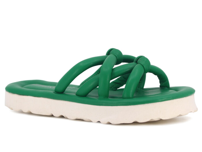 Asos Zenne AS04 Günlük Terlik Yeşil - 1