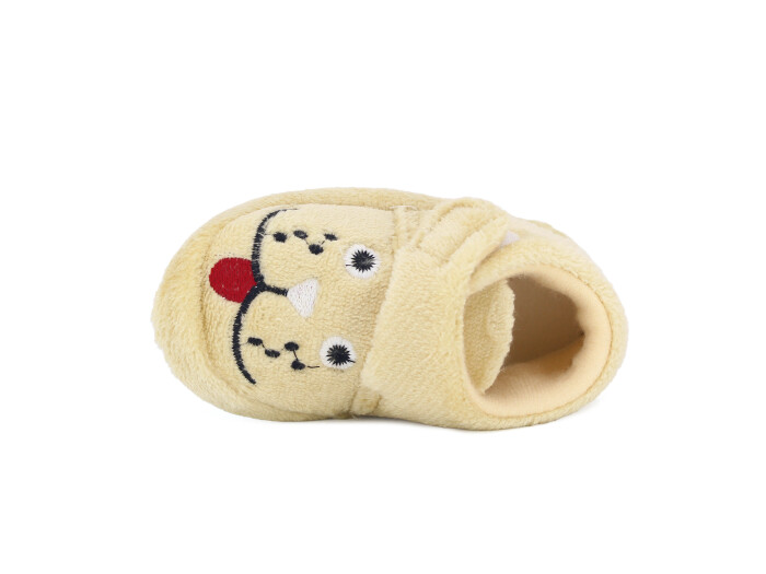 Auris Bebe B01 Kısa Cırtlı Panduf Köpekli Bej - Auris (1)