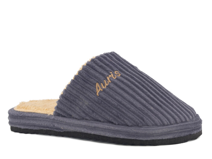 Auris Merdane 210 BR Fitilli Kapalı Atom Ev Terliği Gri - Auris