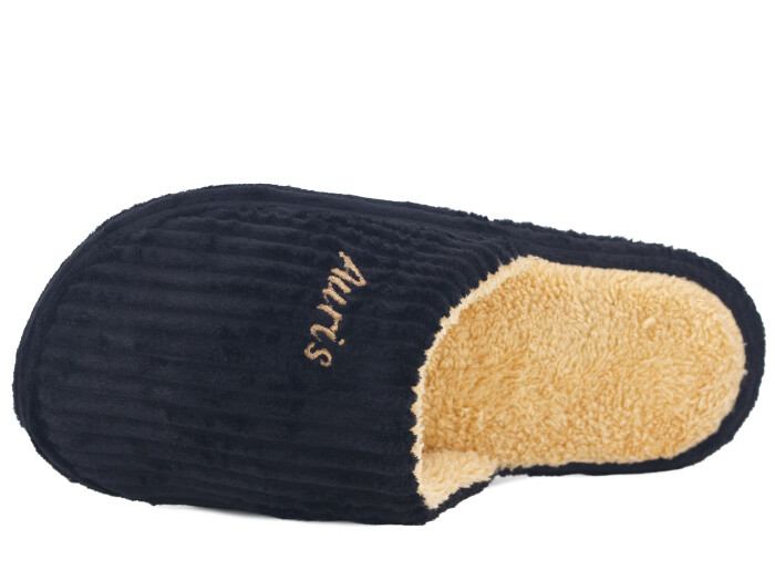 Auris Merdane 210 BR Fitilli Kapalı Atom Ev Terliği Siyah - 2