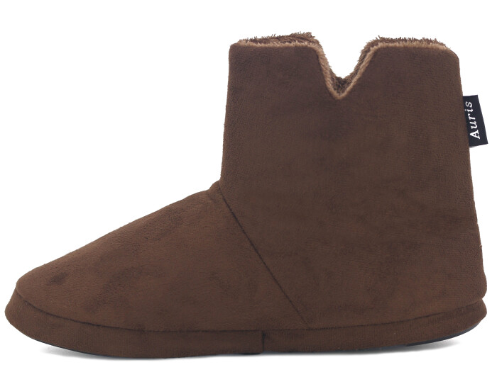 Auris Merdane Düz Ev Botu Kahve - 2