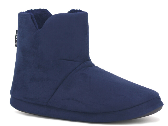 Auris Merdane Düz Ev Botu Lacivert - Auris