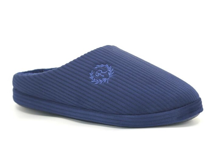 Auris Merdane Termo Taban Fitilli Gondol(41-45) Ev Terliği Lacivert - Auris