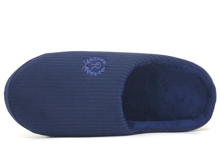 Auris Merdane Termo Taban Fitilli Gondol(41-45) Ev Terliği Lacivert - 2