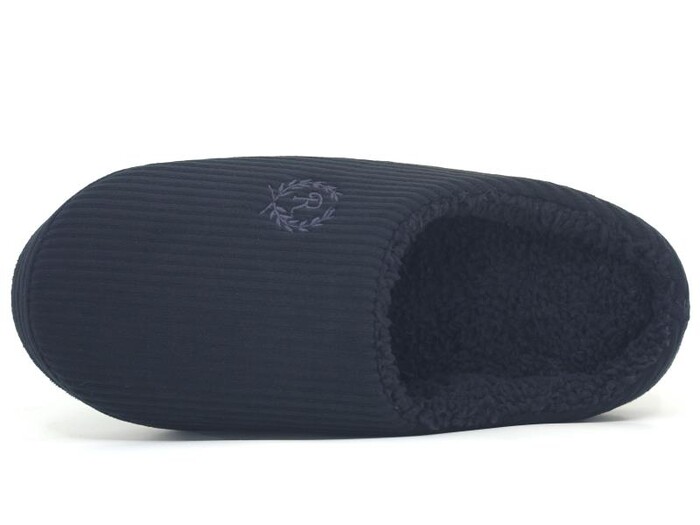 Auris Merdane Termo Taban Fitilli Gondol(41-45) Ev Terliği Siyah - Auris (1)