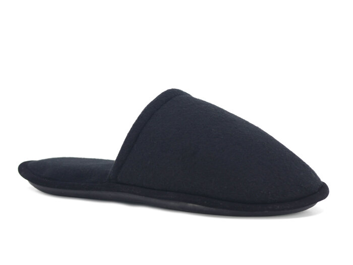 Auris Merdane On Çanak Terlik Siyah - Auris