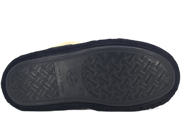 Auris Merdane UCC Çetik (44-45) Ev Ayakkabısı Siyah - 3