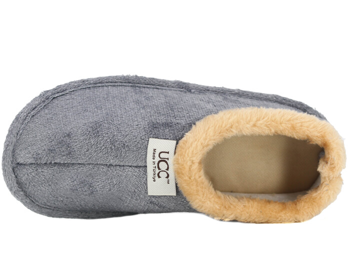 Auris Merdane UCC Çetik Ev Ayakkabısı Gri - Auris (1)