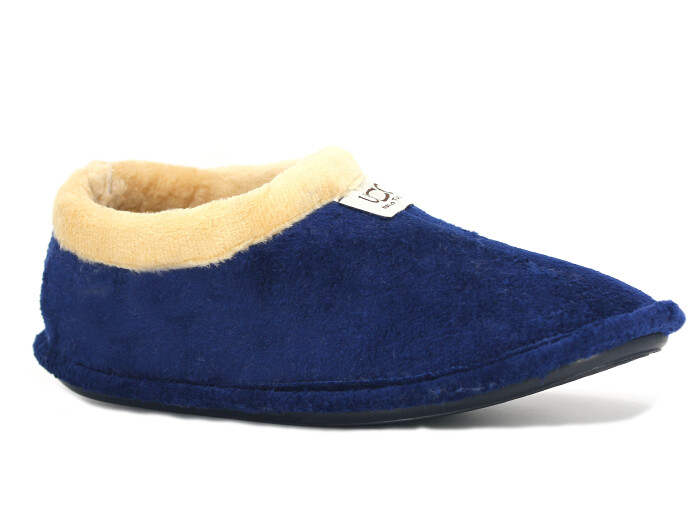 Auris Merdane UCC Çetik Ev Ayakkabısı Lacivert - Auris