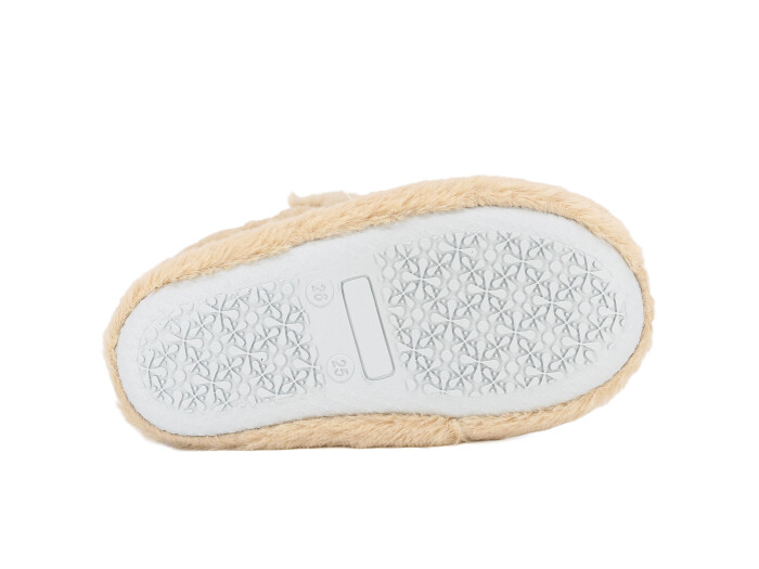 Auris Patik B01 Kısa Cırtlı Panduf Köpekli Bej - 3