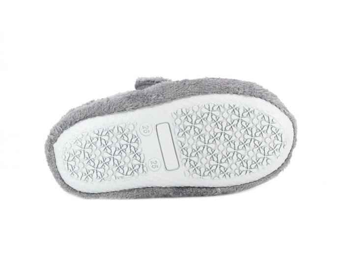 Auris Patik B01 Kısa Cırtlı Panduf Köpekli Gri - 3