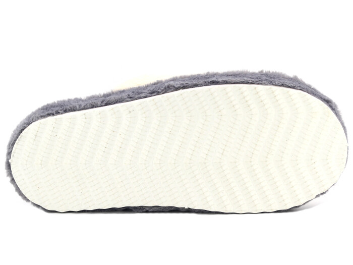 Auris Zenne 127 Ayıcıklı Kapalı Ev Terliği Gri - 3