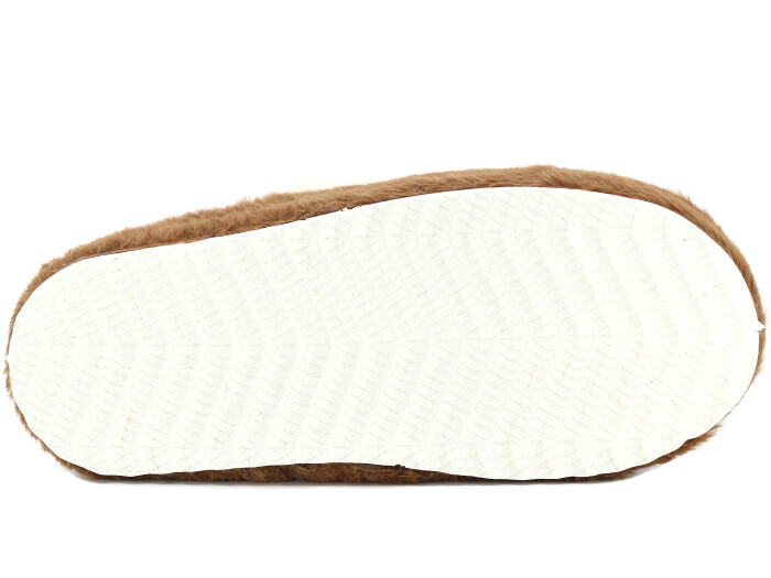 Auris Zenne 127 Ayıcıklı Kapalı Ev Terliği Kahve - 3