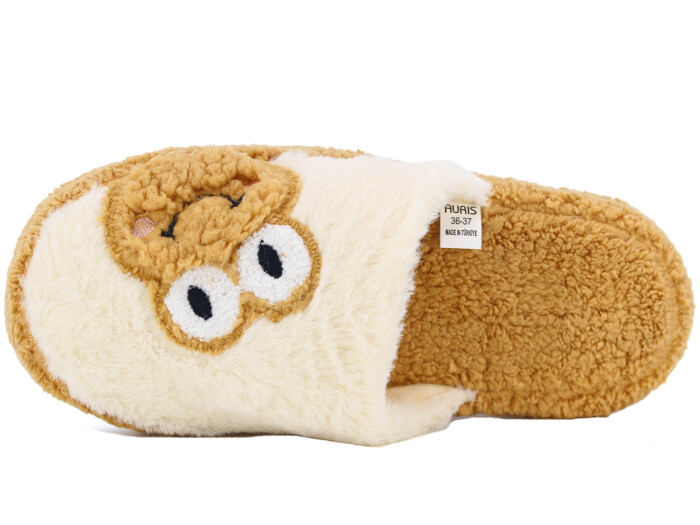 Auris Zenne 127 Kurbağa Kapalı Ev Terliği Kurbağa Hardal - Auris (1)