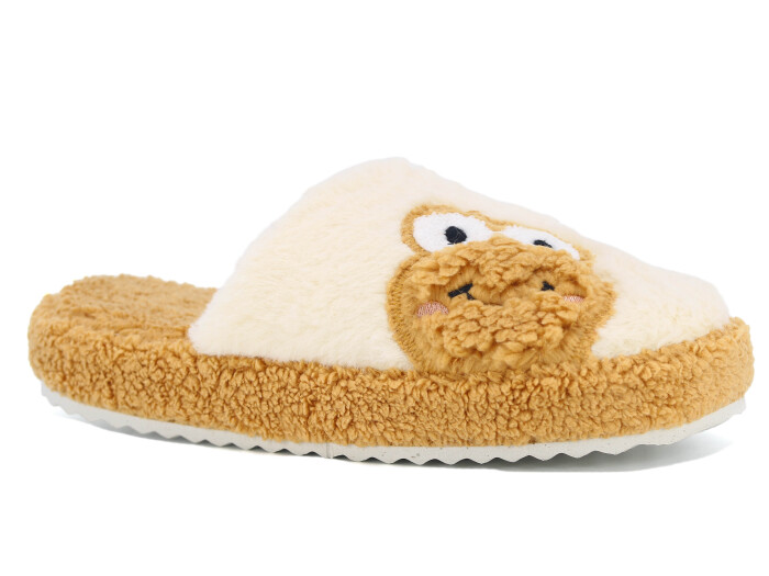 Auris Zenne 127 Kurbağa Kapalı Ev Terliği Kurbağa Hardal - Auris