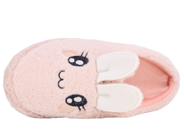 Auris Zenne 127 Tavşanlı Gondol Ev Terliği Pudra - Auris (1)