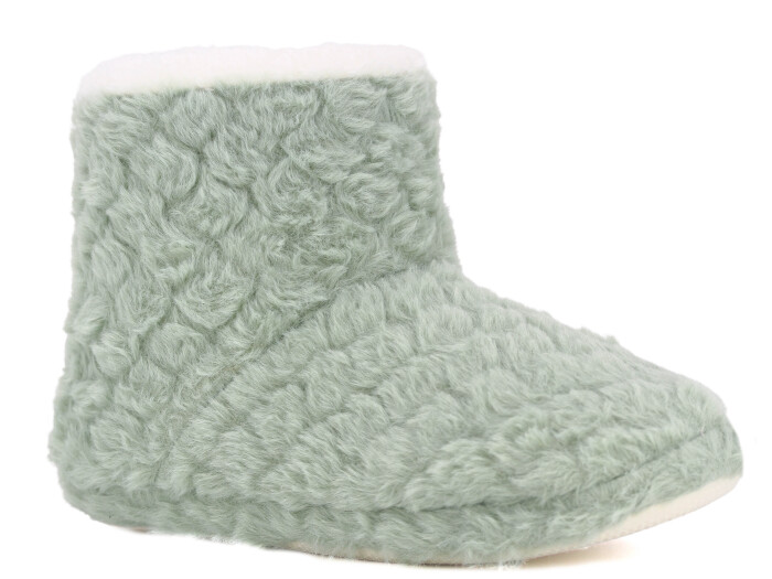 Auris Zenne 2025 Baklava Desen Ev Botu Su Yeşili - Auris