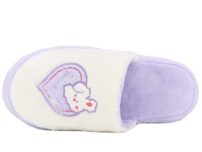 Auris Zenne 210 BR Kalpli Tavşan Atom Ev Terliği Lila - Auris (1)