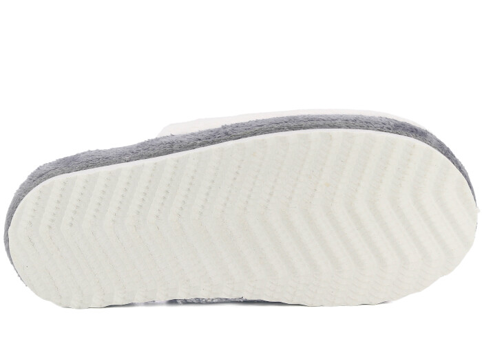 Auris Zenne 210 BR Kiraz Atom Ev Terliği Gri - Beyaz - 3