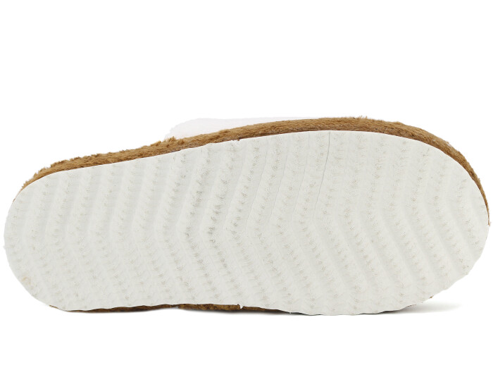 Auris Zenne 210 BR Kiraz Atom Ev Terliği Kahve - Beyaz - 3