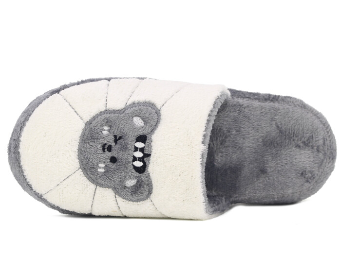 Auris Zenne 210 BR Pandalı Atom Ev Terliği Gri - Auris (1)