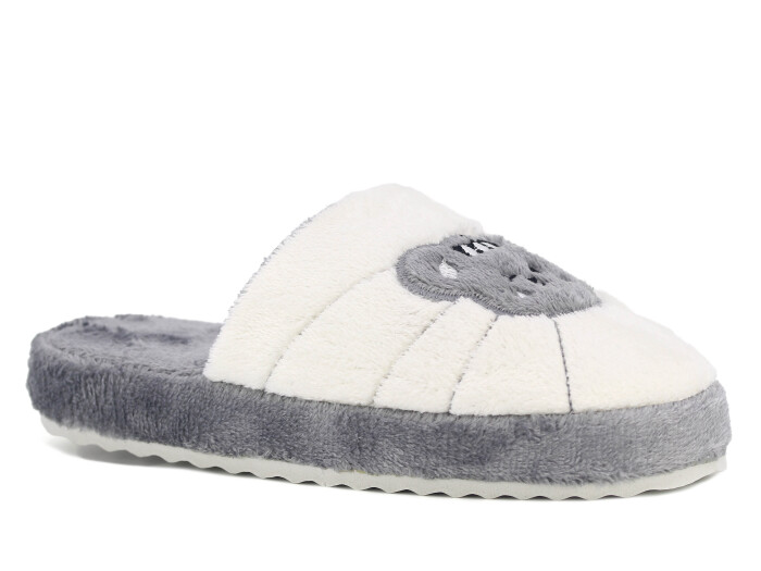 Auris Zenne 210 BR Pandalı Atom Ev Terliği Gri - 1