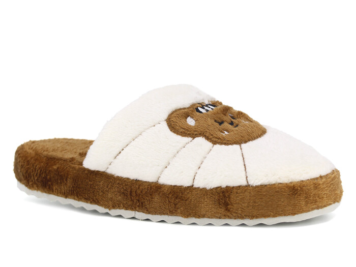 Auris Zenne 210 BR Pandalı Atom Ev Terliği Kahve - Auris