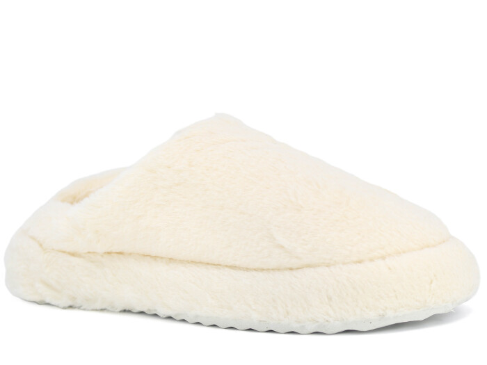 Auris Zenne 539 Düz Gondol AYB Ev Terliği Ekru - 1