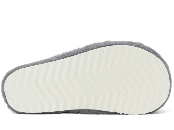 Auris Zenne 539 Düz Gondol AYB Ev Terliği Gri - 3