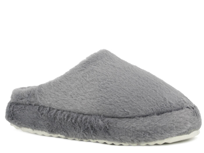 Auris Zenne 539 Düz Gondol AYB Ev Terliği Gri - 1