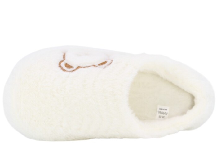 Auris Zenne 539 Ayıcıklı Gondol AYB Ev Terliği Ayıcıklı Beyaz - 2