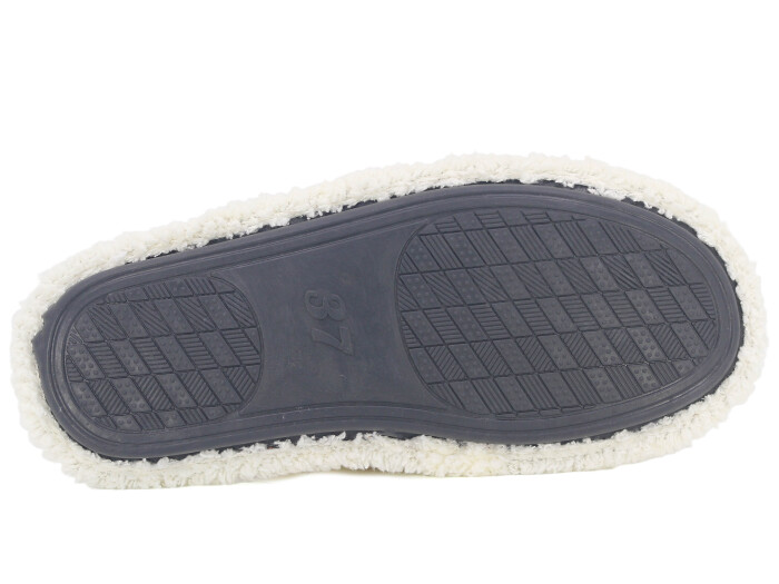 Auris Zenne Düğmeli Havlu Ev Terliği Beyaz - 3